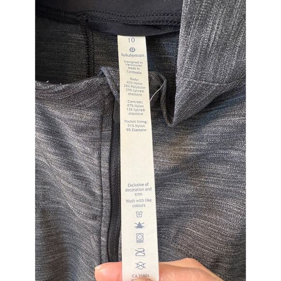 Lululemon Athletica Gray Full-Zip Track Jacket - Picture 2 of 8